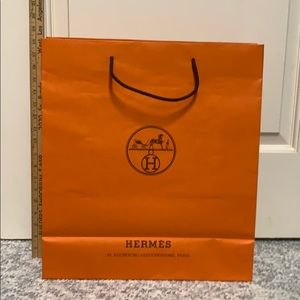Extra large Hermes shopping bag